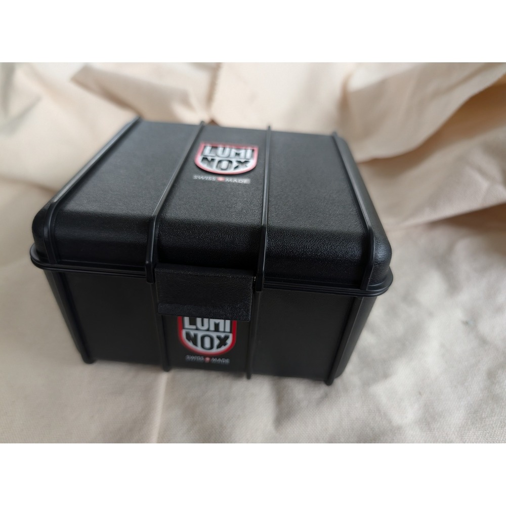 Luminox Swiss Made Black Hard Shell Watch Storage Case XL.1003.ICE Empty